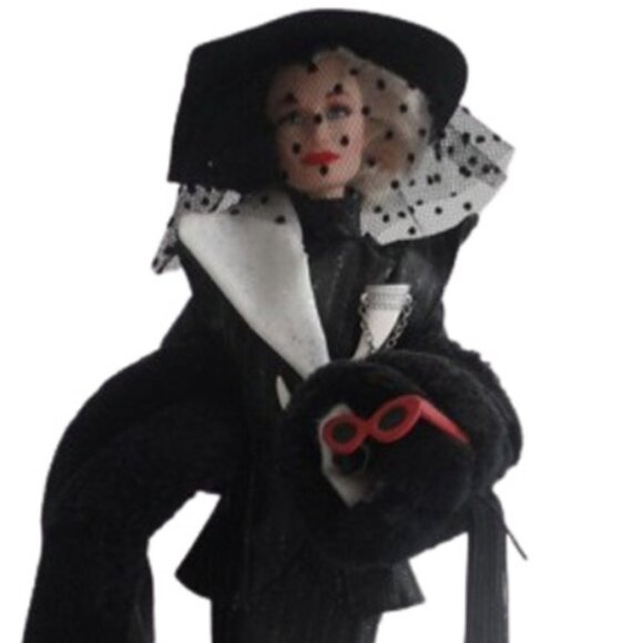 Barbie Great Villains Collection Doll - Black and White - Picture 2 of 3